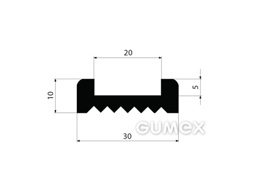 GUMMIPROFILE MIT C-FORM